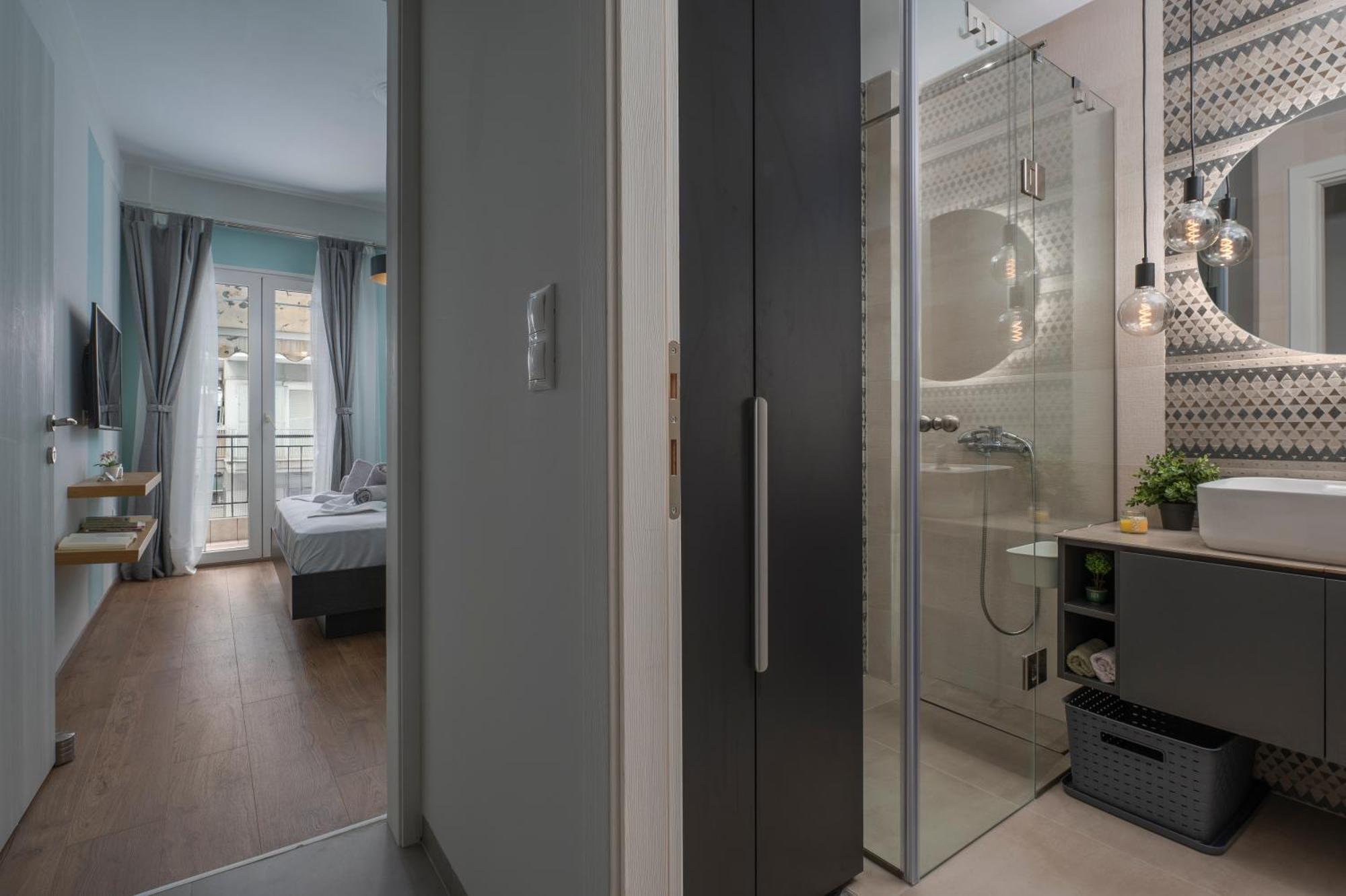 Estia Thessaloniki Apartment, Cozy, Spacious, Sunny, 2 Rooms-5 Beds Bagian luar foto